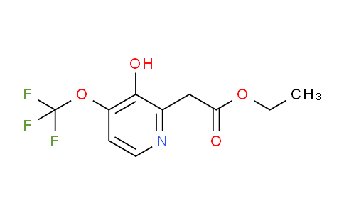 Ethyl 3-hydroxy-4-(trifluoromethoxy)pyridine-2-acetate