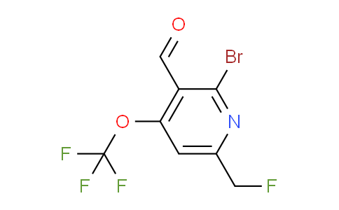 AM182395 | 1806091-42-8 | 2-Bromo-6-(fluoromethyl)-4-(trifluoromethoxy)pyridine-3-carboxaldehyde