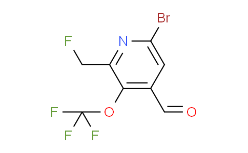 AM182398 | 1803999-61-2 | 6-Bromo-2-(fluoromethyl)-3-(trifluoromethoxy)pyridine-4-carboxaldehyde