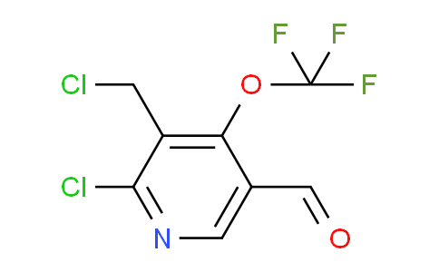 AM182400 | 1804794-71-5 | 2-Chloro-3-(chloromethyl)-4-(trifluoromethoxy)pyridine-5-carboxaldehyde