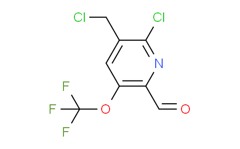 AM182403 | 1804000-66-5 | 2-Chloro-3-(chloromethyl)-5-(trifluoromethoxy)pyridine-6-carboxaldehyde