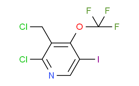 2-Chloro-3-(chloromethyl)-5-iodo-4-(trifluoromethoxy)pyridine