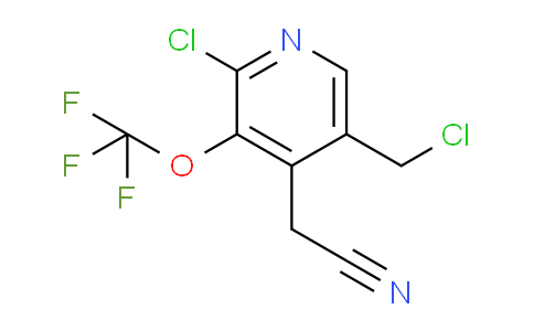 AM182423 | 1804322-66-4 | 2-Chloro-5-(chloromethyl)-3-(trifluoromethoxy)pyridine-4-acetonitrile