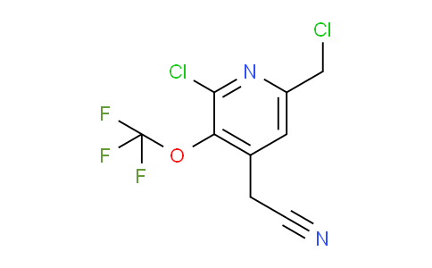 AM182430 | 1804007-86-0 | 2-Chloro-6-(chloromethyl)-3-(trifluoromethoxy)pyridine-4-acetonitrile