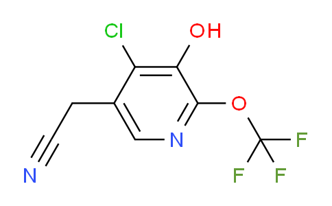 AM182431 | 1804661-51-5 | 4-Chloro-3-hydroxy-2-(trifluoromethoxy)pyridine-5-acetonitrile