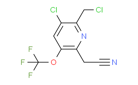 AM182435 | 1805932-98-2 | 3-Chloro-2-(chloromethyl)-5-(trifluoromethoxy)pyridine-6-acetonitrile