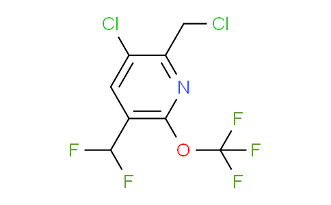 AM182466 | 1805932-68-6 | 3-Chloro-2-(chloromethyl)-5-(difluoromethyl)-6-(trifluoromethoxy)pyridine