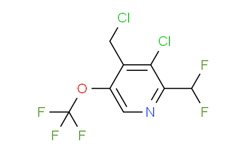 AM182467 | 1806104-10-8 | 3-Chloro-4-(chloromethyl)-2-(difluoromethyl)-5-(trifluoromethoxy)pyridine