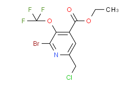 AM182470 | 1804633-72-4 | Ethyl 2-bromo-6-(chloromethyl)-3-(trifluoromethoxy)pyridine-4-carboxylate
