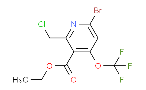 AM182472 | 1806207-04-4 | Ethyl 6-bromo-2-(chloromethyl)-4-(trifluoromethoxy)pyridine-3-carboxylate