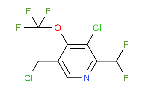 AM182473 | 1804558-89-1 | 3-Chloro-5-(chloromethyl)-2-(difluoromethyl)-4-(trifluoromethoxy)pyridine