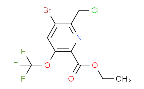 AM182476 | 1803936-51-7 | Ethyl 3-bromo-2-(chloromethyl)-5-(trifluoromethoxy)pyridine-6-carboxylate
