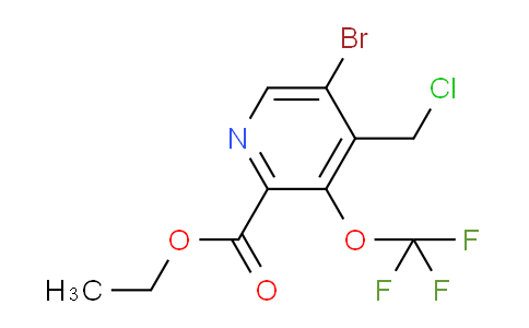 AM182481 | 1806207-20-4 | Ethyl 5-bromo-4-(chloromethyl)-3-(trifluoromethoxy)pyridine-2-carboxylate