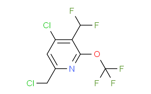 AM182482 | 1803634-91-4 | 4-Chloro-6-(chloromethyl)-3-(difluoromethyl)-2-(trifluoromethoxy)pyridine