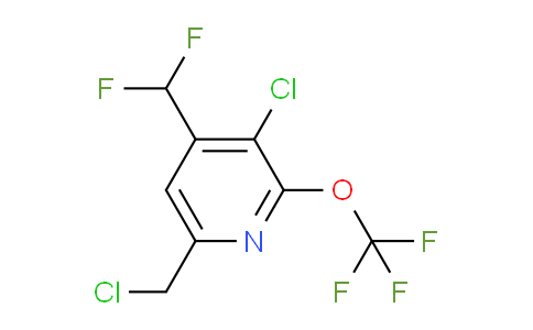 AM182489 | 1806228-98-7 | 3-Chloro-6-(chloromethyl)-4-(difluoromethyl)-2-(trifluoromethoxy)pyridine