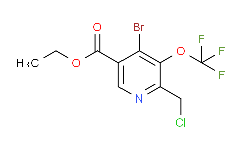 AM182492 | 1806217-43-5 | Ethyl 4-bromo-2-(chloromethyl)-3-(trifluoromethoxy)pyridine-5-carboxylate