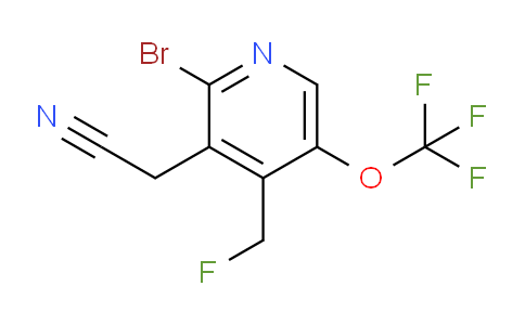 AM182502 | 1806224-51-0 | 2-Bromo-4-(fluoromethyl)-5-(trifluoromethoxy)pyridine-3-acetonitrile