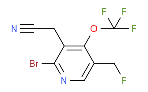 AM182506 | 1804657-40-6 | 2-Bromo-5-(fluoromethyl)-4-(trifluoromethoxy)pyridine-3-acetonitrile