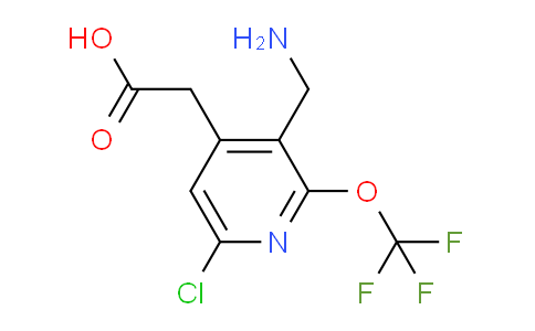 AM182511 | 1804794-80-6 | 3-(Aminomethyl)-6-chloro-2-(trifluoromethoxy)pyridine-4-acetic acid