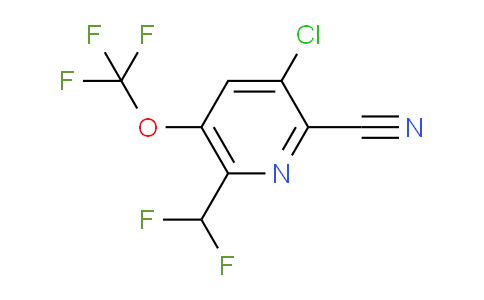 AM182512 | 1804617-06-8 | 3-Chloro-2-cyano-6-(difluoromethyl)-5-(trifluoromethoxy)pyridine