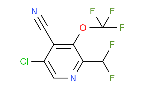AM182515 | 1803707-75-6 | 5-Chloro-4-cyano-2-(difluoromethyl)-3-(trifluoromethoxy)pyridine