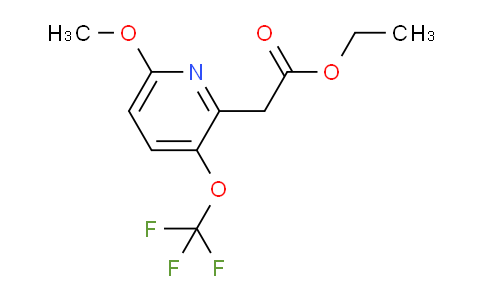 AM18252 | 1804543-62-1 | Ethyl 6-methoxy-3-(trifluoromethoxy)pyridine-2-acetate