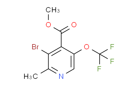 AM182525 | 1804603-67-5 | Methyl 3-bromo-2-methyl-5-(trifluoromethoxy)pyridine-4-carboxylate