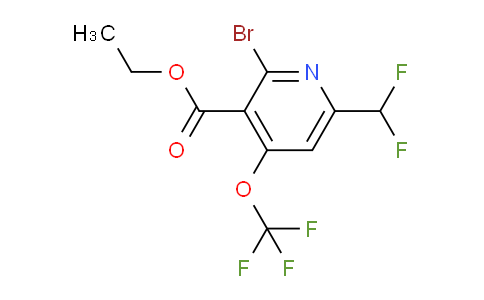 AM182532 | 1806120-84-2 | Ethyl 2-bromo-6-(difluoromethyl)-4-(trifluoromethoxy)pyridine-3-carboxylate