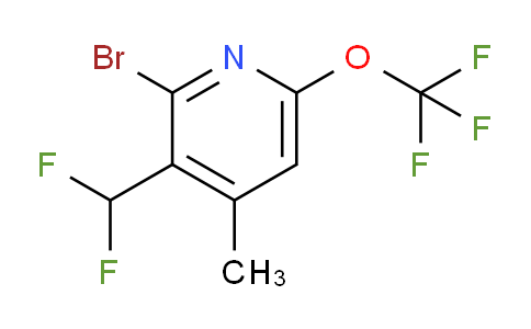 AM182540 | 1804602-14-9 | 2-Bromo-3-(difluoromethyl)-4-methyl-6-(trifluoromethoxy)pyridine
