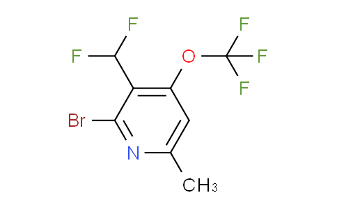 AM182542 | 1806081-63-9 | 2-Bromo-3-(difluoromethyl)-6-methyl-4-(trifluoromethoxy)pyridine