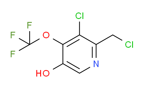 AM182543 | 1804770-43-1 | 3-Chloro-2-(chloromethyl)-5-hydroxy-4-(trifluoromethoxy)pyridine