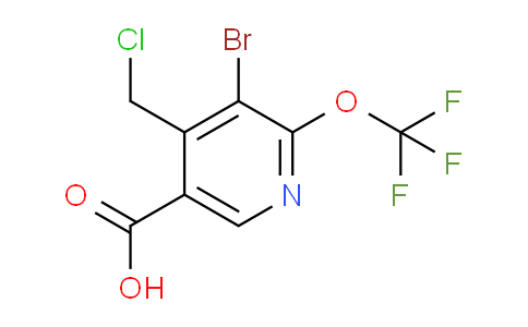 AM182546 | 1803918-05-9 | 3-Bromo-4-(chloromethyl)-2-(trifluoromethoxy)pyridine-5-carboxylic acid