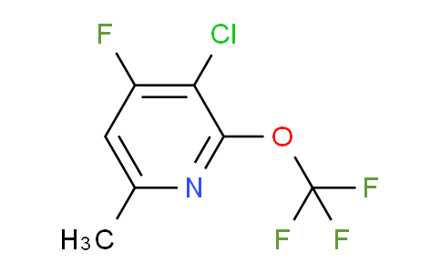 AM182550 | 1803646-67-4 | 3-Chloro-4-fluoro-6-methyl-2-(trifluoromethoxy)pyridine