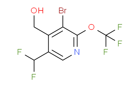 AM182554 | 1806172-65-5 | 3-Bromo-5-(difluoromethyl)-2-(trifluoromethoxy)pyridine-4-methanol