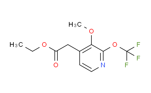 AM18256 | 1804506-57-7 | Ethyl 3-methoxy-2-(trifluoromethoxy)pyridine-4-acetate