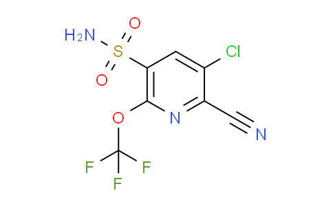AM182564 | 1804789-76-1 | 3-Chloro-2-cyano-6-(trifluoromethoxy)pyridine-5-sulfonamide
