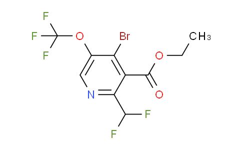 AM182582 | 1804751-29-8 | Ethyl 4-bromo-2-(difluoromethyl)-5-(trifluoromethoxy)pyridine-3-carboxylate