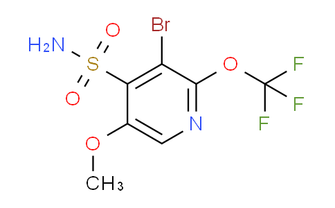 AM182584 | 1804003-47-1 | 3-Bromo-5-methoxy-2-(trifluoromethoxy)pyridine-4-sulfonamide
