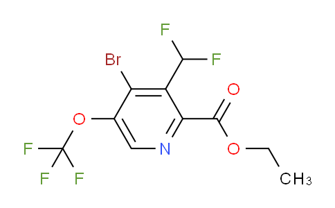 AM182585 | 1803958-64-6 | Ethyl 4-bromo-3-(difluoromethyl)-5-(trifluoromethoxy)pyridine-2-carboxylate