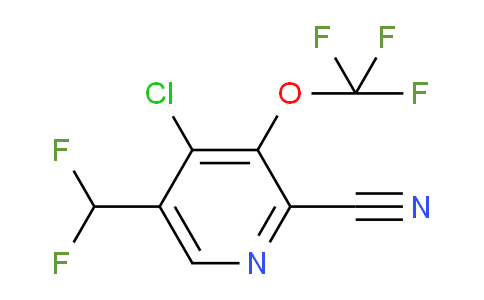AM182591 | 1804617-27-3 | 4-Chloro-2-cyano-5-(difluoromethyl)-3-(trifluoromethoxy)pyridine