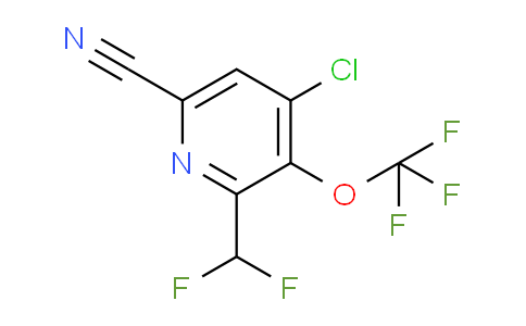AM182592 | 1804787-46-9 | 4-Chloro-6-cyano-2-(difluoromethyl)-3-(trifluoromethoxy)pyridine
