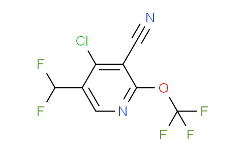 AM182594 | 1803707-86-9 | 4-Chloro-3-cyano-5-(difluoromethyl)-2-(trifluoromethoxy)pyridine