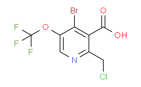 AM182615 | 1804633-27-9 | 4-Bromo-2-(chloromethyl)-5-(trifluoromethoxy)pyridine-3-carboxylic acid