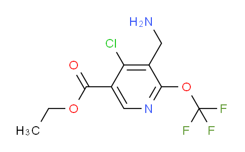 AM182616 | 1804555-23-4 | Ethyl 3-(aminomethyl)-4-chloro-2-(trifluoromethoxy)pyridine-5-carboxylate