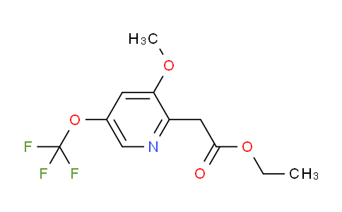 AM18262 | 1804506-68-0 | Ethyl 3-methoxy-5-(trifluoromethoxy)pyridine-2-acetate