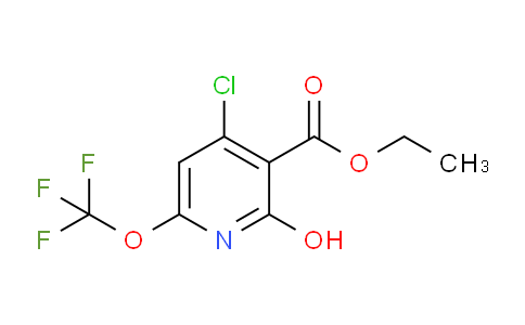 Ethyl 4-chloro-2-hydroxy-6-(trifluoromethoxy)pyridine-3-carboxylate