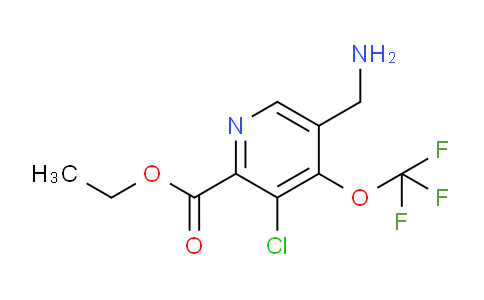 AM182622 | 1804555-41-6 | Ethyl 5-(aminomethyl)-3-chloro-4-(trifluoromethoxy)pyridine-2-carboxylate