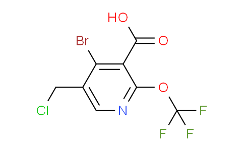 AM182627 | 1804633-41-7 | 4-Bromo-5-(chloromethyl)-2-(trifluoromethoxy)pyridine-3-carboxylic acid