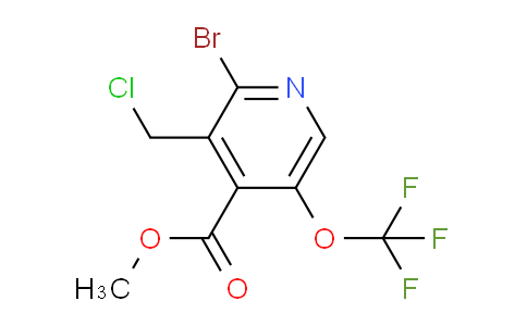 AM182640 | 1804544-08-8 | Methyl 2-bromo-3-(chloromethyl)-5-(trifluoromethoxy)pyridine-4-carboxylate