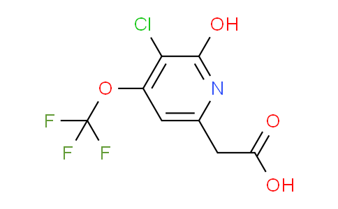 AM182645 | 1806237-98-8 | 3-Chloro-2-hydroxy-4-(trifluoromethoxy)pyridine-6-acetic acid